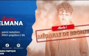 EQUIPE FRANCE Natation HANDISPORT - Jeux Européens
