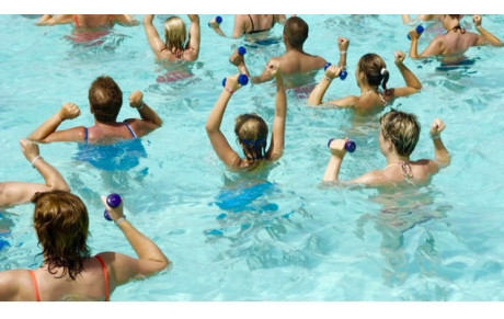 INFO - COURS AQUAGYM VACANCES  TOUSSAINT