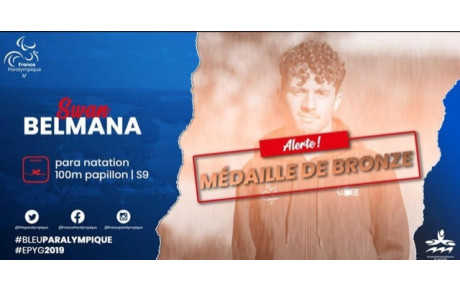 EQUIPE FRANCE Natation HANDISPORT - Jeux Européens