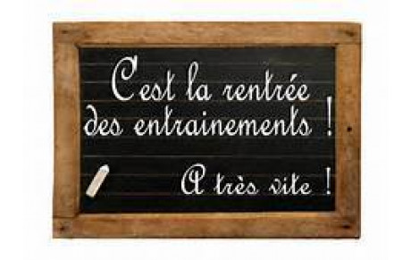 RENTREE SPORTIVE ... le 16 SEPTEMBRE 
