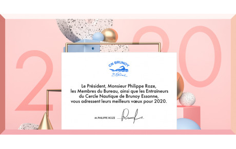 MEILLEURS VOEUX 2020 
